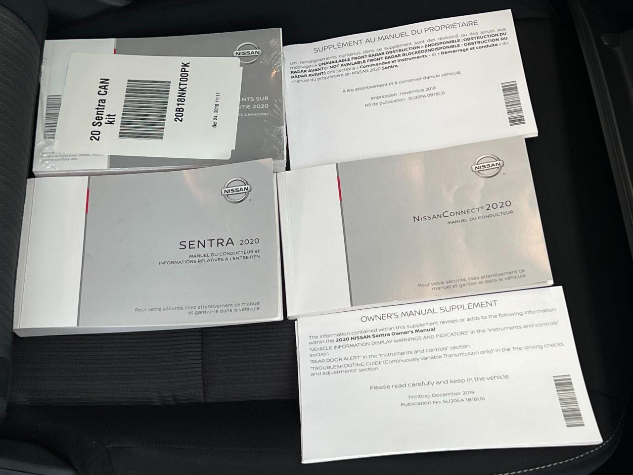 2020 Nissan Sentra SV+Adaptive Cruise+Remote Start+A/C+CLEAN CARFAX - Photo #29