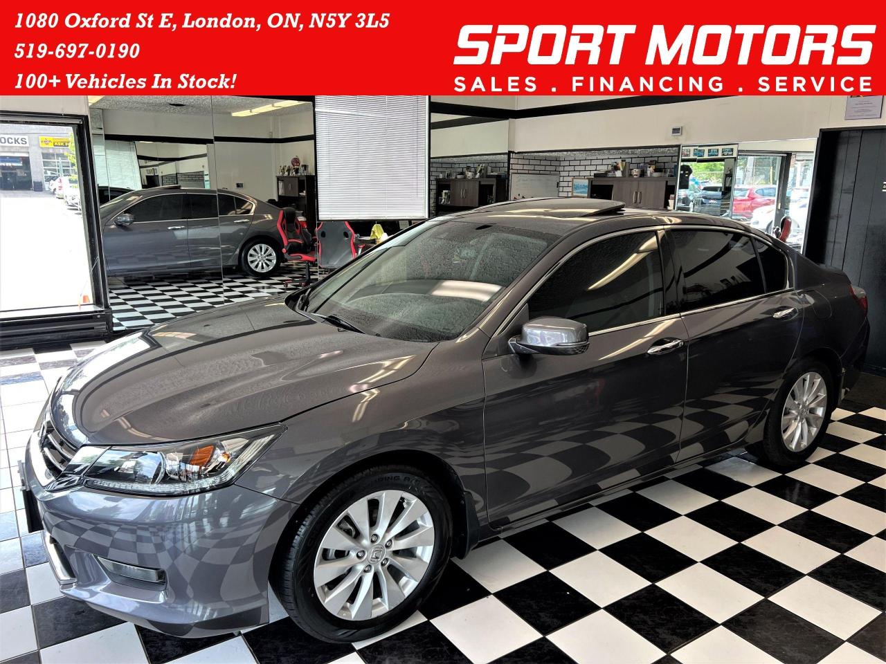2015 Honda Accord V6 EX-L+New Brakes+Roof+Leather+RemoteStart+Camera Photo77