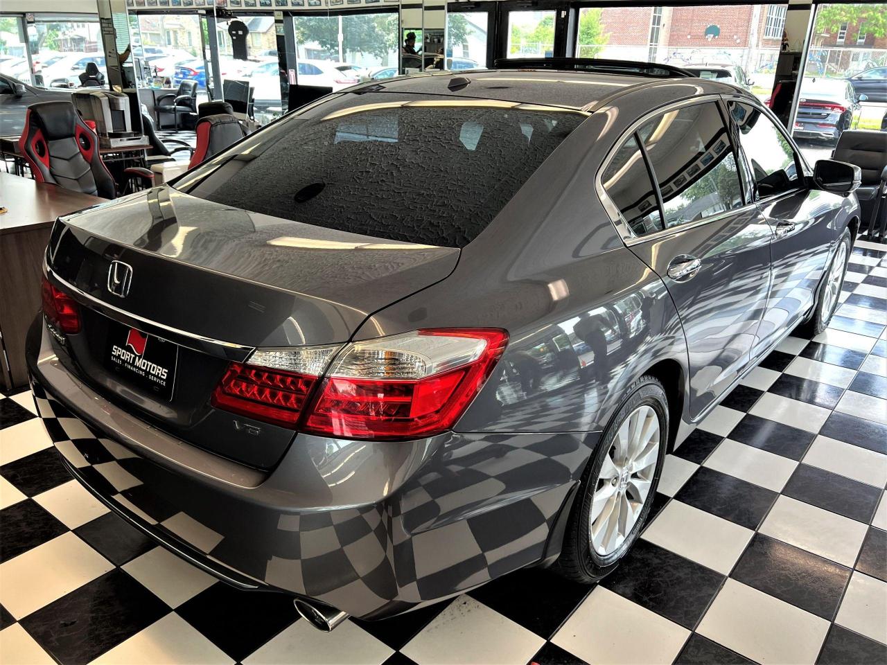 2015 Honda Accord V6 EX-L+New Brakes+Roof+Leather+RemoteStart+Camera Photo80