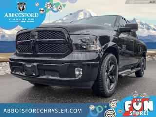<br> <br>  Get the job done right with this rugged Ram 1500 Classic pickup. <br> <br>The reasons why this Ram 1500 Classic stands above its well-respected competition are evident: uncompromising capability, proven commitment to safety and security, and state-of-the-art technology. From its muscular exterior to the well-trimmed interior, this 2023 Ram 1500 Classic is more than just a workhorse. Get the job done in comfort and style while getting a great value with this amazing full-size truck. <br> <br> This diamond black crystal pearlcoat Crew Cab 4X4 pickup   has a 8 speed automatic transmission and is powered by a  305HP 3.6L V6 Cylinder Engine.<br> <br> Our 1500 Classics trim level is SLT. This Ram 1500 SLT steps things up with upgraded aluminum wheels, proximity keyless entry, USB connectivity and exterior chrome styling, along with a great selection of standard features such as class II towing equipment including a hitch, wiring harness and trailer sway control, heavy-duty suspension, cargo box lighting, and a locking tailgate. Additional features include heated and power adjustable side mirrors, UCconnect 3, cruise control, air conditioning, vinyl floor lining, and a rearview camera. This vehicle has been upgraded with the following features: Aluminum Wheels,  Proximity Key,  Heavy Duty Suspension,  Tow Package,  Power Mirrors,  Rear Camera. <br><br> View the original window sticker for this vehicle with this url <b><a href=http://www.chrysler.com/hostd/windowsticker/getWindowStickerPdf.do?vin=1C6RR7LG0PS545281 target=_blank>http://www.chrysler.com/hostd/windowsticker/getWindowStickerPdf.do?vin=1C6RR7LG0PS545281</a></b>.<br> <br/> Total  cash rebate of $12424 is reflected in the price. Credit includes up to 20% MSRP.  6.49% financing for 96 months. <br> Buy this vehicle now for the lowest weekly payment of <b>$171.62</b> with $0 down for 96 months @ 6.49% APR O.A.C. ( taxes included, Plus applicable fees   ).  Incentives expire 2024-04-30.  See dealer for details. <br> <br>Abbotsford Chrysler, Dodge, Jeep, Ram LTD joined the family-owned Trotman Auto Group LTD in 2010. We are a BBB accredited pre-owned auto dealership.<br><br>Come take this vehicle for a test drive today and see for yourself why we are the dealership with the #1 customer satisfaction in the Fraser Valley.<br><br>Serving the Fraser Valley and our friends in Surrey, Langley and surrounding Lower Mainland areas. Abbotsford Chrysler, Dodge, Jeep, Ram LTD carry premium used cars, competitively priced for todays market. If you don not find what you are looking for in our inventory, just ask, and we will do our best to fulfill your needs. Drive down to the Abbotsford Auto Mall or view our inventory at https://www.abbotsfordchrysler.com/used/.<br><br>*All Sales are subject to Taxes and Fees. The second key, floor mats, and owners manual may not be available on all pre-owned vehicles.Documentation Fee $699.00, Fuel Surcharge: $179.00 (electric vehicles excluded), Finance Placement Fee: $500.00 (if applicable)<br> Come by and check out our fleet of 80+ used cars and trucks and 130+ new cars and trucks for sale in Abbotsford.  o~o