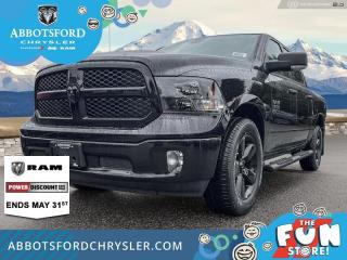<br> <br>  Reliable, dependable, and innovative, this Ram 1500 Classic proves that it has what it takes to get the job done right. <br> <br>The reasons why this Ram 1500 Classic stands above its well-respected competition are evident: uncompromising capability, proven commitment to safety and security, and state-of-the-art technology. From its muscular exterior to the well-trimmed interior, this 2023 Ram 1500 Classic is more than just a workhorse. Get the job done in comfort and style while getting a great value with this amazing full-size truck. <br> <br> This diamond black crystal pearlcoat Crew Cab 4X4 pickup   has a 8 speed automatic transmission and is powered by a  305HP 3.6L V6 Cylinder Engine.<br> <br> Our 1500 Classics trim level is SLT. This Ram 1500 SLT steps things up with upgraded aluminum wheels, proximity keyless entry, USB connectivity and exterior chrome styling, along with a great selection of standard features such as class II towing equipment including a hitch, wiring harness and trailer sway control, heavy-duty suspension, cargo box lighting, and a locking tailgate. Additional features include heated and power adjustable side mirrors, UCconnect 3, cruise control, air conditioning, vinyl floor lining, and a rearview camera. This vehicle has been upgraded with the following features: Aluminum Wheels,  Proximity Key,  Heavy Duty Suspension,  Tow Package,  Power Mirrors,  Rear Camera. <br><br> View the original window sticker for this vehicle with this url <b><a href=http://www.chrysler.com/hostd/windowsticker/getWindowStickerPdf.do?vin=1C6RR7LG0PS545281 target=_blank>http://www.chrysler.com/hostd/windowsticker/getWindowStickerPdf.do?vin=1C6RR7LG0PS545281</a></b>.<br> <br/> Total  cash rebate of $12952 is reflected in the price. Credit includes up to 20% MSRP.  6.49% financing for 96 months. <br> Buy this vehicle now for the lowest weekly payment of <b>$178.90</b> with $0 down for 96 months @ 6.49% APR O.A.C. ( taxes included, Plus applicable fees   ).  Incentives expire 2024-07-02.  See dealer for details. <br> <br>Abbotsford Chrysler, Dodge, Jeep, Ram LTD joined the family-owned Trotman Auto Group LTD in 2010. We are a BBB accredited pre-owned auto dealership.<br><br>Come take this vehicle for a test drive today and see for yourself why we are the dealership with the #1 customer satisfaction in the Fraser Valley.<br><br>Serving the Fraser Valley and our friends in Surrey, Langley and surrounding Lower Mainland areas. Abbotsford Chrysler, Dodge, Jeep, Ram LTD carry premium used cars, competitively priced for todays market. If you don not find what you are looking for in our inventory, just ask, and we will do our best to fulfill your needs. Drive down to the Abbotsford Auto Mall or view our inventory at https://www.abbotsfordchrysler.com/used/.<br><br>*All Sales are subject to Taxes and Fees. The second key, floor mats, and owners manual may not be available on all pre-owned vehicles.Documentation Fee $699.00, Fuel Surcharge: $179.00 (electric vehicles excluded), Finance Placement Fee: $500.00 (if applicable)<br> Come by and check out our fleet of 80+ used cars and trucks and 130+ new cars and trucks for sale in Abbotsford.  o~o