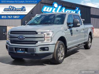 Used 2020 Ford F-150 LARIAT CREW 4WD 5.0 V8 PROPANE, Leather, Sunroof, Navigation & Much More! for sale in Guelph, ON
