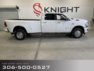 Used 2022 RAM 3500 Laramie DRW with Heavy-Duty Snowplow Prep Group for sale in Moose Jaw, SK