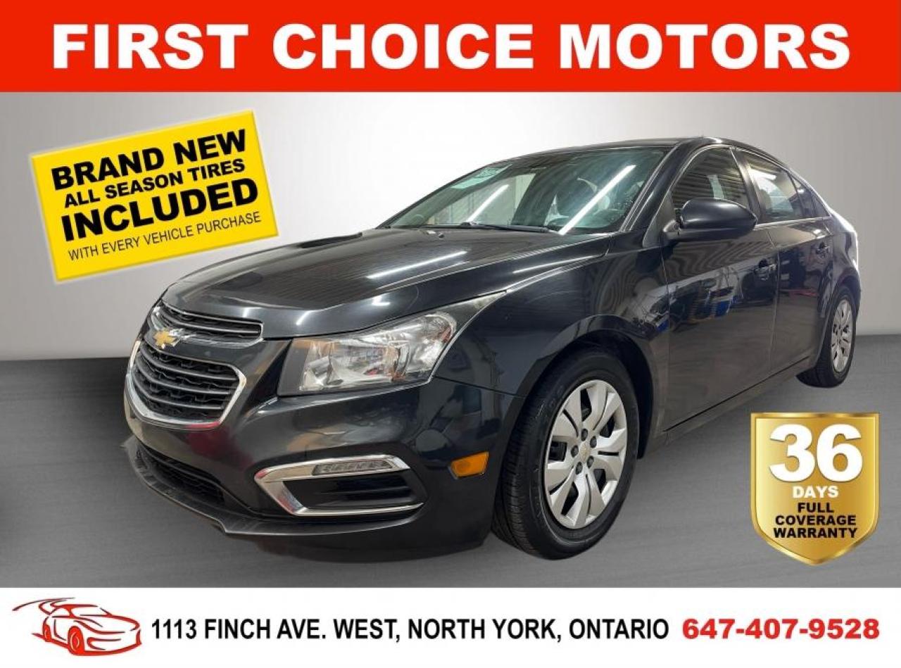Used 2015 Chevrolet Cruze LT ~AUTOMATIC, FULLY CERTIFIED WITH WARRANTY!!!~ for sale in North York, ON