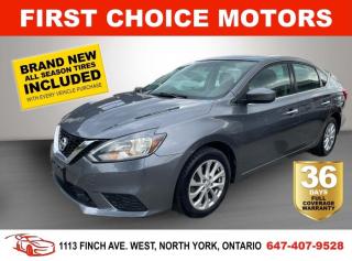 Used 2018 Nissan Sentra SV ~AUTOMATIC, FULLY CERTIFIED WITH WARRANTY!!!~ for sale in North York, ON