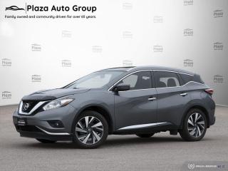 The 2018 Nissan Murano Platinum AWD is a premium midsize SUV that exemplifies Nissans commitment to luxury, style, and innovation. This SUV combines refined design with advanced technology to create an exceptional driving experience. Under the hood, the Murano Platinum is powered by a robust 3.5-liter V6 engine that produces 260 horsepower, providing ample power for highway cruising and confident passing. The all-wheel-drive system enhances traction and control, making it suitable for various road conditions. Inside the cabin, youre greeted with an upscale and spacious interior. The Platinum trim level offers premium leather upholstery, heated and ventilated front seats, and a panoramic sunroof for an extra touch of luxury. The infotainment system includes an 8-inch touchscreen, navigation, Apple CarPlay, Android Auto, and a premium Bose sound system. Safety features are extensive, with options like adaptive cruise control, blind-spot monitoring, and automatic emergency braking. The 2018 Nissan Murano Platinum AWD is a luxurious and well-equipped midsize SUV, making it an excellent choice for those who value style, comfort, and advanced technology in their vehicle.   Welcome to Orillia Kia, the best destination to purchase your pre owned vehicle.Good credit, bad credit, no credit or new to the country,we have financing available to put you in the drivers seat of this vehicle. Well work to get you APPROVED! Orillia Kia is a full disclosure dealership where we make buying cars easy, efficient and hassle free. With our easy to understand pricing structure, we disclose the vehicle carfax, free on all advertised vehicles and give our best price up front.  You asked, and we did it! With our full disclosure pricing, we do not negotiate on our pre owned vehicles. We stay up to date with live market pricing to ensure you get the best deal for the vehicle you are purchasing. We are a haggle-free car shopping experience, no surprises, price shown plus applicable HST and licensing fees only. All you need to do is add on the tax and interest and away you go! We pay Top Dollar for your trade-in. We will even pay cash for your vehicle! All of our pre-owned vehicles come with a complete safety. With our one price policy, we guarantee the best deal in the market on all financing vehicles. Our pricing is Easy to understand.  *While every reasonable effort is made to ensure the accuracy of this information, we are not responsible for any errors or omissions contained on these pages. Terms and conditions apply for #Lifetime Engine Warranty#. Advertised Dealer Price is based on a finance purchase. Taxes and license fees are not included in the listing price. Please verify any information with Orillia Kia. Due to limited inventory, Orillia Kia has the right to refuse any cash purchase. Cash purchases will be subject to an additional surcharge of $799+HST. See dealer for details.