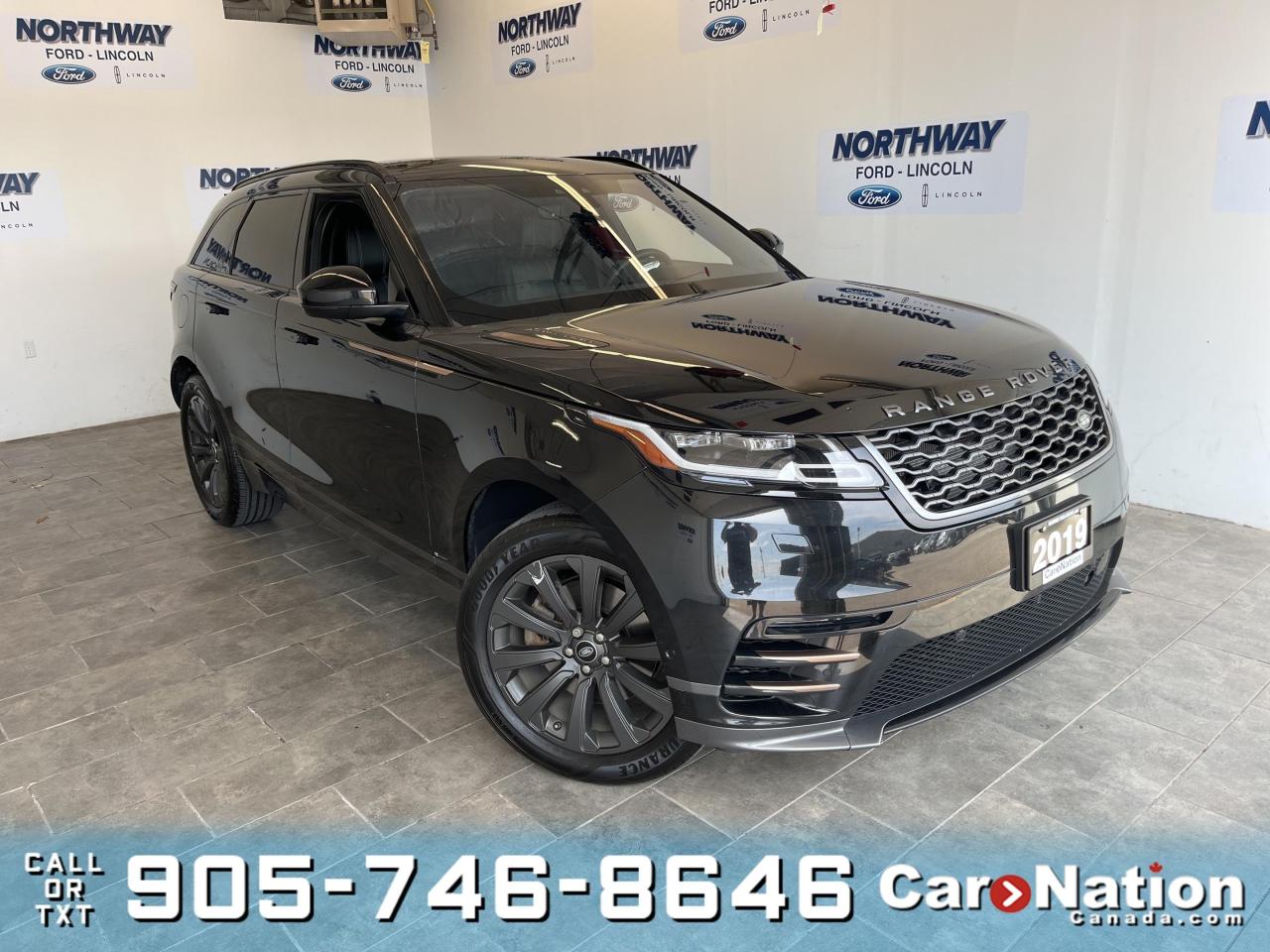 Used 2019 Land Rover Range Rover Velar P300 | R-DYNAMIC | 4X4 | LEATHER | PANO ROOF | NAV for sale in Brantford, ON