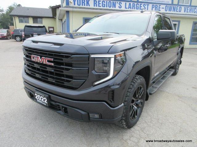 2022 GMC Sierra 1500 LIKE NEW ELEVATION-MODEL 6 PASSENGER 2.7L - TURBO.. 4X4.. CREW-CAB.. SHORTY.. HEATED SEATS & WHEEL.. BACK-UP CAMERA.. BLUETOOTH SYSTEM..