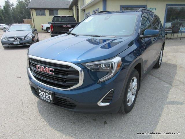 2021 GMC Terrain ALL-WHEEL DRIVE SLE-MODEL 5 PASSENGER 1.4L - TURBO.. NAVIGATION.. HEATED SEATS.. BACK-UP CAMERA.. BLUETOOTH SYSTEM.. KEYLESS ENTRY..