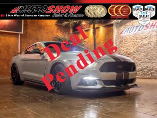 <strong>*** BIG UPGRADES ON THIS SHELBY LOOKALIKE... LOCAL TRADE! *** FORD PERFORMANCE PACKAGE...BIG BREMBO BRAKE KIT...OVER 310HP MUSTANG ECOBOOST PREMIUM *** NAVIGATION, 8 INCH TOUCH SCREEN, HEATED & AC VENTILATED SEATS *** SPORT TUNED SUSPENSION, RECARO RACING SEATS, <span style=\caret-color: rgb(55, 65, 81); color: rgb(55, 65, 81);\>UPGRADED COBB INTERCOOLER</span> *** </strong><font color=\#374151\>Experience the thrill of driving in the Ford Mustang Ecoboost Premium with enhanced driving dynamics, featuring a Ford Performance package, Brembo big brake kit, and a custom exhaust, this car will captivate any true car enthusiast!! Upgraded from the factory with the <strong>FORD PERFORMANCE PACKAGE</strong> (Boost & Oil Pressure Gauges, Sport Tuned Suspension, Larger Rear Sway Bars, Heavy Duty Front Springs, Larger Radiator, Performance Calibrated Steering, and 3.55:1 Limited Slip Differential)......Big Brembo Brake Kit......<strong>COBB</strong> Cold Air Intake......Upgraded <strong>COBB INTERCOOLER</strong>......Carbon Fiber Wing......Vented Hood Louver......Wrapped Matte Grey (original color underneath deep impact blue)......Front Canards......<strong>NAVIGATION</strong>......8 Inch Touch Screen......Heated Seats......AC Ventilated Seats......Recaro Racing Seats......Custom Exhaust......Factory <strong>REMOTE START</strong>......Premium Leather Interior......9 Speaker Stereo......Back Up Camera......Ambient Lighting......Pony Projection Lights......SiriusXM Satellite Radio......Climate Control......19 Inch Black 10 Spoke Factory Wheels!!</font><br /><br />PLEASE NOTE: DUE TO THE NATURE OF MODIFICATIONS ON THIS VEHICLE (EMISSIONS, SUSPENSION), OBTAINING A VALID/PASSED MANITOBA SAFETY CERTIFICATE WILL BE THE RESPONSIBILITY OF THE BUYER.<div>Huge money invested into this car, could not recreate for anywhere near this dollar amount.  Now sale priced at $24,800 with financing and Extended warranty options available!!<br /><br /><br />Will accept trades. Please call (204)560-6287 or View at 3165 McGillivray Blvd. (Conveniently located two minutes West from Costco at corner of Kenaston and McGillivray Blvd.)<br /><br />In addition to this please view our complete inventory of used <a href=\https://www.autoshowwinnipeg.com/used-trucks-winnipeg/\>trucks</a>, used <a href=\https://www.autoshowwinnipeg.com/used-cars-winnipeg/\>SUVs</a>, used <a href=\https://www.autoshowwinnipeg.com/used-cars-winnipeg/\>Vans</a>, used <a href=\https://www.autoshowwinnipeg.com/new-used-rvs-winnipeg/\>RVs</a>, and used <a href=\https://www.autoshowwinnipeg.com/used-cars-winnipeg/\>Cars</a> in Winnipeg on our website: <a href=\https://www.autoshowwinnipeg.com/\>WWW.AUTOSHOWWINNIPEG.COM</a><br /><br />Complete comprehensive warranty is available for this vehicle. Please ask for warranty option details. All advertised prices and payments plus taxes (where applicable).<br /><br />Winnipeg, MB - Manitoba Dealer Permit # 4908</div>      <p>Sale Pending, please contact us to confirm most up-to-date status.</p>