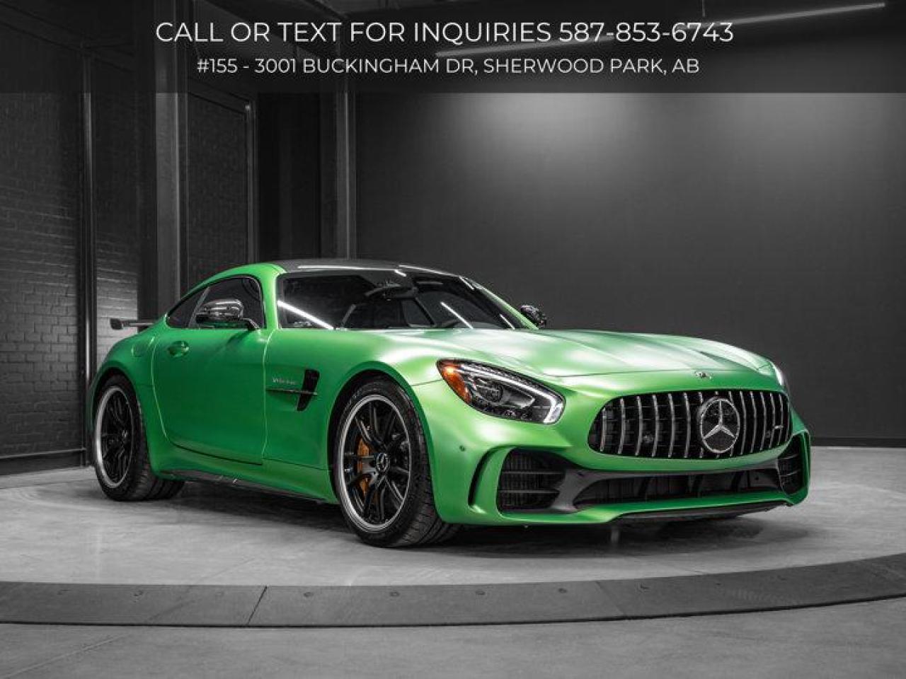 Used 2018 Mercedes-Benz AMG GT AMG GT R | Full Front PPF | Carbon Fibre Trim | Low KM for sale in Sherwood Park, AB