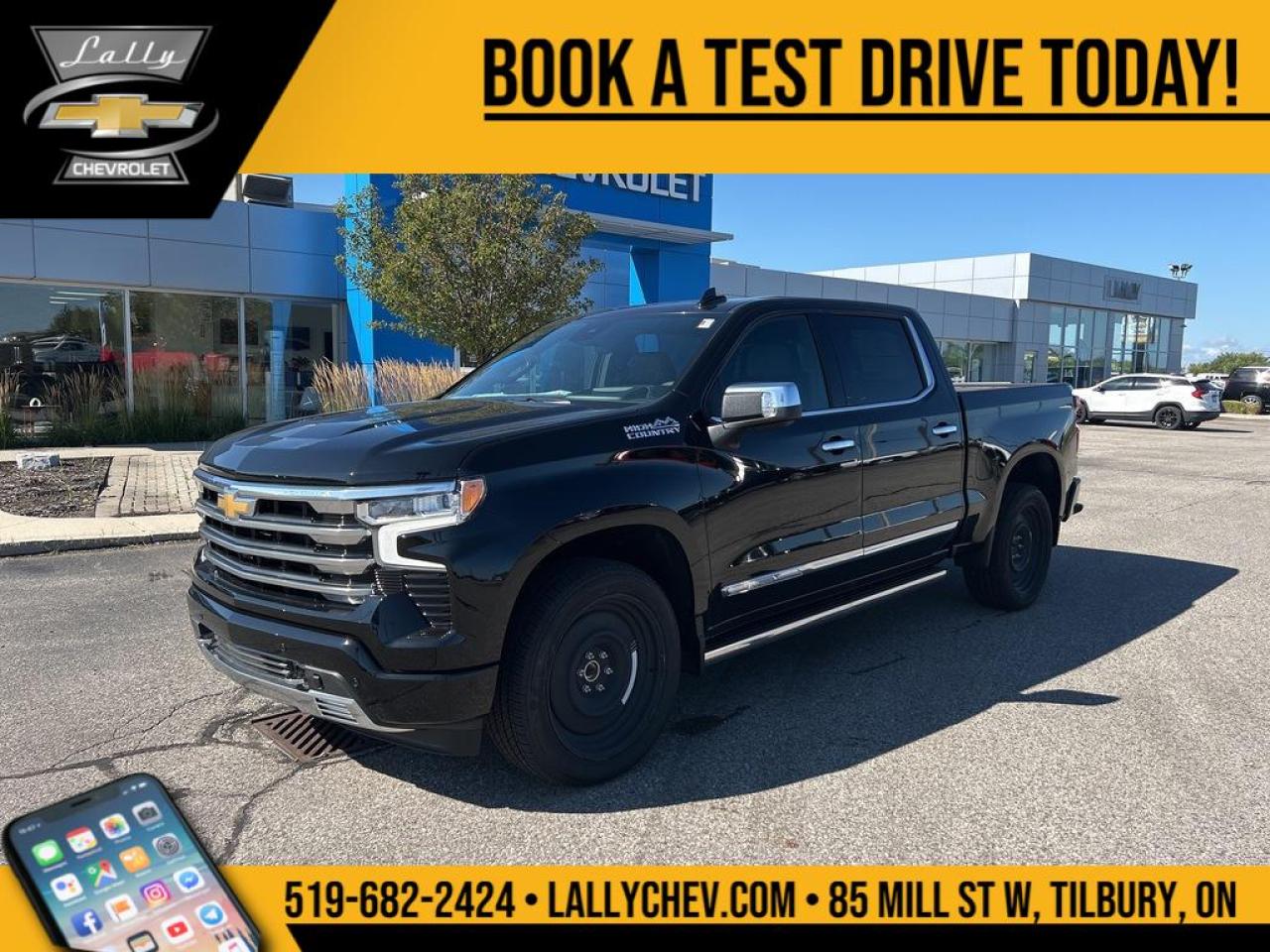 New 2024 Chevrolet Silverado 1500 High Country for sale in Tilbury, ON