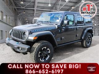 New 2024 Jeep Wrangler 4xe RUBICON for sale in Mississauga, ON