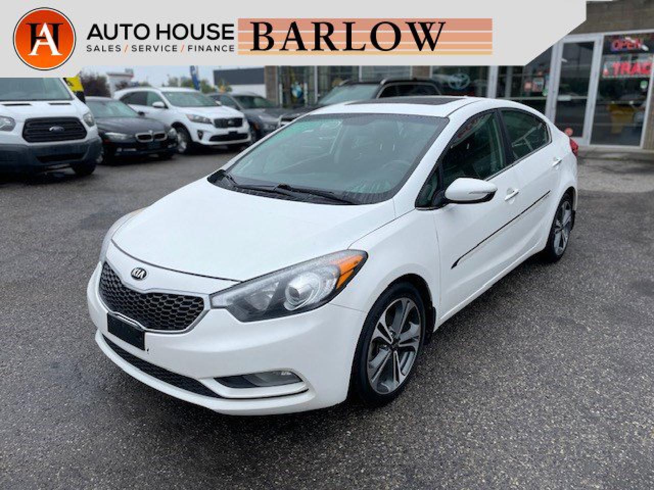 Used 2016 Kia Forte EX | HEATED SEATS | SUNROOF | BACK UP CAMERA for sale in Calgary, AB