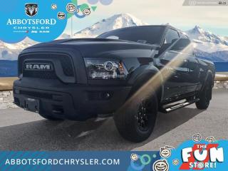 <br> <br>  This Ram 1500 Classic is a top contender in the full-size pickup segment thanks to a winning combination of a strong powertrain, a smooth ride and a well-trimmed cabin. <br> <br>The reasons why this Ram 1500 Classic stands above its well-respected competition are evident: uncompromising capability, proven commitment to safety and security, and state-of-the-art technology. From its muscular exterior to the well-trimmed interior, this 2023 Ram 1500 Classic is more than just a workhorse. Get the job done in comfort and style while getting a great value with this amazing full-size truck. <br> <br> This diamond black crystal pearlcoat Quad Cab 4X4 pickup   has a 8 speed automatic transmission and is powered by a  305HP 3.6L V6 Cylinder Engine.<br> <br> Our 1500 Classics trim level is Warlock. This Ram 1500 Warlock comes with high gloss black aluminum wheels, active aero shutters, sound insulation, proximity keyless entry and USB connectivity, along with a great selection of standard features such as class II towing equipment including a hitch, wiring harness and trailer sway control, heavy-duty suspension, cargo box lighting, and a locking tailgate. Additional features include heated and power adjustable side mirrors, UCconnect 3, cruise control, air conditioning, vinyl floor lining, and a rearview camera. This vehicle has been upgraded with the following features: Aluminum Wheels,  Proximity Key,  Heavy Duty Suspension,  Tow Package,  Power Mirrors,  Rear Camera. <br><br> View the original window sticker for this vehicle with this url <b><a href=http://www.chrysler.com/hostd/windowsticker/getWindowStickerPdf.do?vin=1C6RR7GG1PS567641 target=_blank>http://www.chrysler.com/hostd/windowsticker/getWindowStickerPdf.do?vin=1C6RR7GG1PS567641</a></b>.<br> <br/> Total  cash rebate of $12904 is reflected in the price. Credit includes up to 20% MSRP.  6.49% financing for 96 months. <br> Buy this vehicle now for the lowest weekly payment of <b>$178.24</b> with $0 down for 96 months @ 6.49% APR O.A.C. ( taxes included, Plus applicable fees   ).  Incentives expire 2024-04-30.  See dealer for details. <br> <br>Abbotsford Chrysler, Dodge, Jeep, Ram LTD joined the family-owned Trotman Auto Group LTD in 2010. We are a BBB accredited pre-owned auto dealership.<br><br>Come take this vehicle for a test drive today and see for yourself why we are the dealership with the #1 customer satisfaction in the Fraser Valley.<br><br>Serving the Fraser Valley and our friends in Surrey, Langley and surrounding Lower Mainland areas. Abbotsford Chrysler, Dodge, Jeep, Ram LTD carry premium used cars, competitively priced for todays market. If you don not find what you are looking for in our inventory, just ask, and we will do our best to fulfill your needs. Drive down to the Abbotsford Auto Mall or view our inventory at https://www.abbotsfordchrysler.com/used/.<br><br>*All Sales are subject to Taxes and Fees. The second key, floor mats, and owners manual may not be available on all pre-owned vehicles.Documentation Fee $699.00, Fuel Surcharge: $179.00 (electric vehicles excluded), Finance Placement Fee: $500.00 (if applicable)<br> Come by and check out our fleet of 80+ used cars and trucks and 140+ new cars and trucks for sale in Abbotsford.  o~o