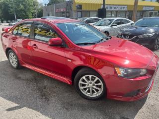 Used 2012 Mitsubishi Lancer SE/P.ROOF/FOG LIGHTS/HEATED SEATS/SPOILER/ALLOYS for sale in Scarborough, ON