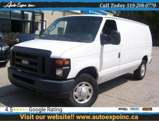 Used 2013 Ford Econoline E250 Comercial,Certified,Bluetooth,Clean CarFax,,, for sale in Kitchener, ON