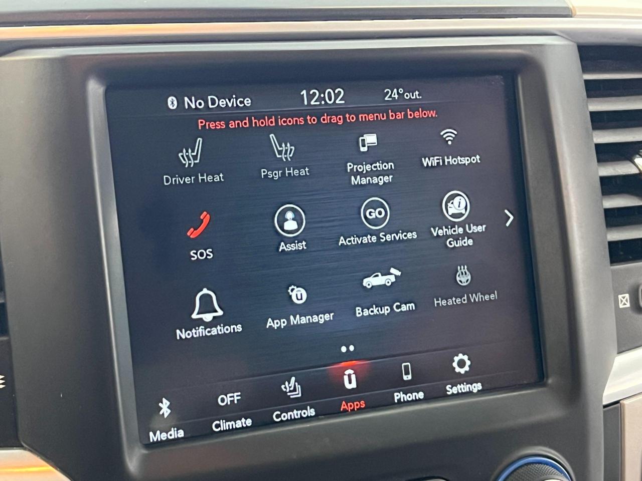 2019 RAM 1500 Classic Warlock Mojave Sand CREW 5.7L V8 4x4+CLEAN CARFAX Photo110