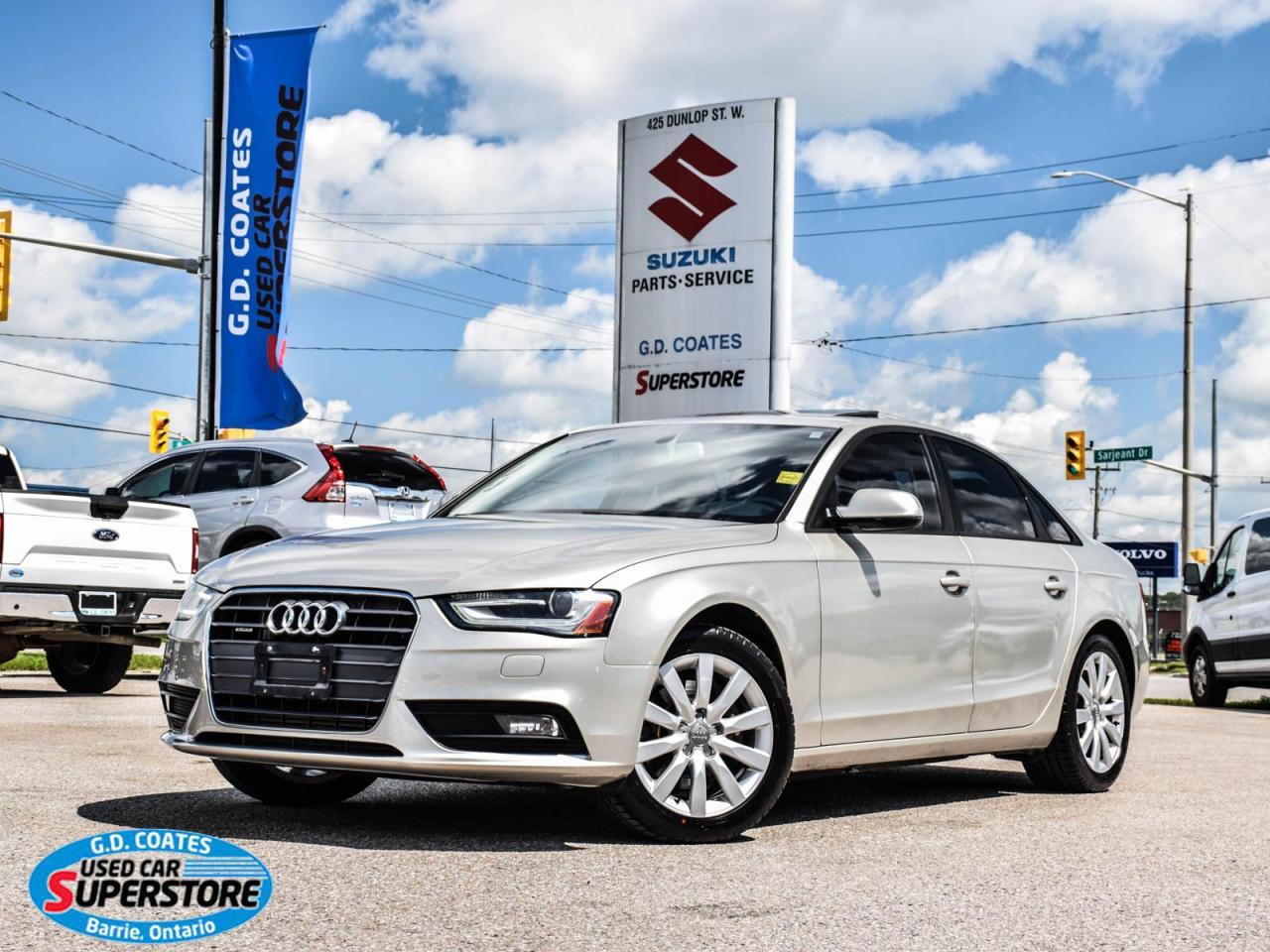 Used 2013 Audi A4  for sale in Barrie, ON