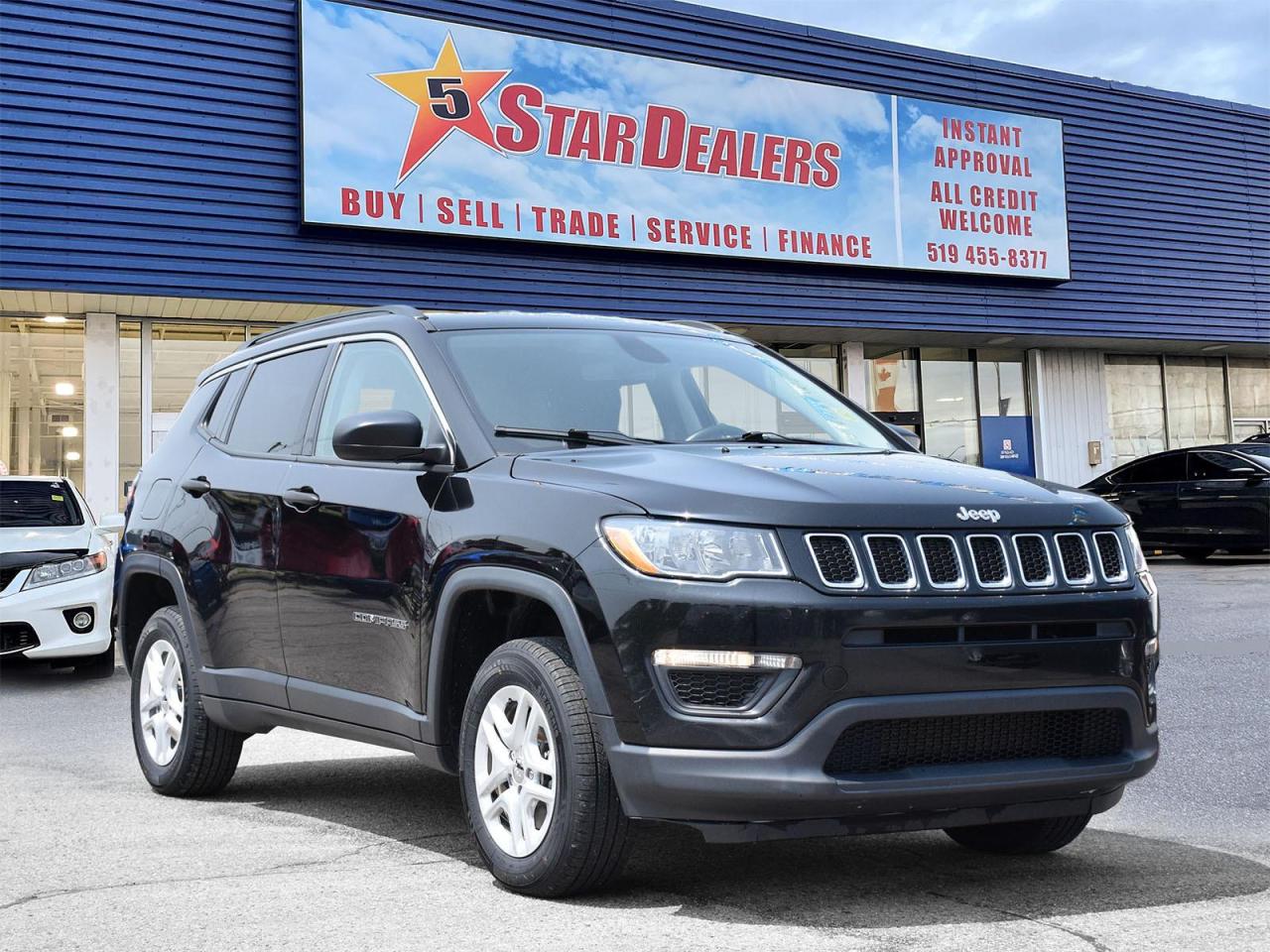 Used 2019 Jeep Compass HEATED SEATS, STEERING WHEEL WE FINANCE ALL CREDIT for sale in London, ON