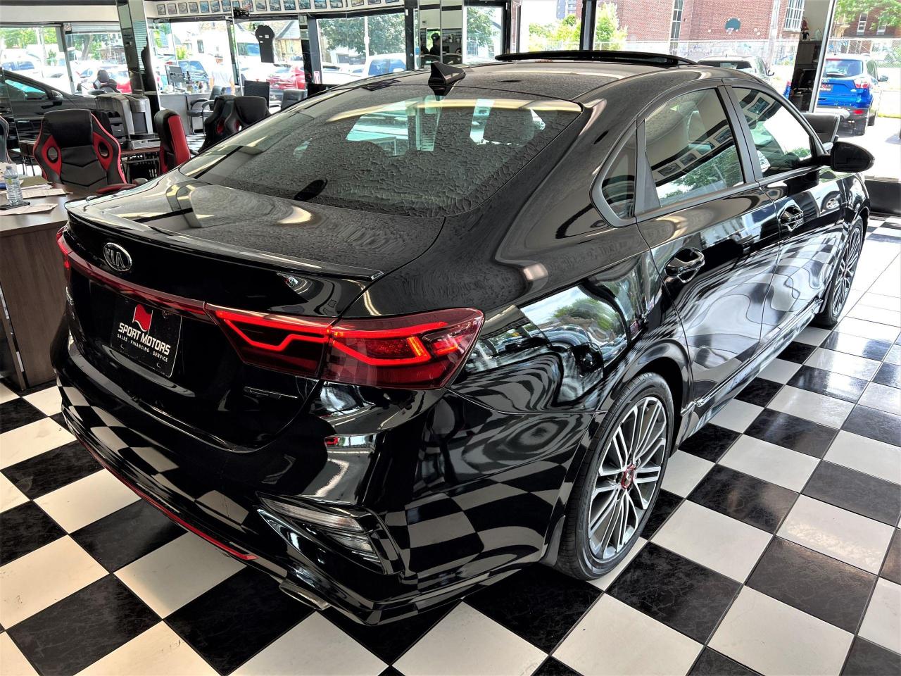 2021 Kia Forte GT DCT+Roof+Camera+Apple Play+CLEAN CARFAX - Photo #4