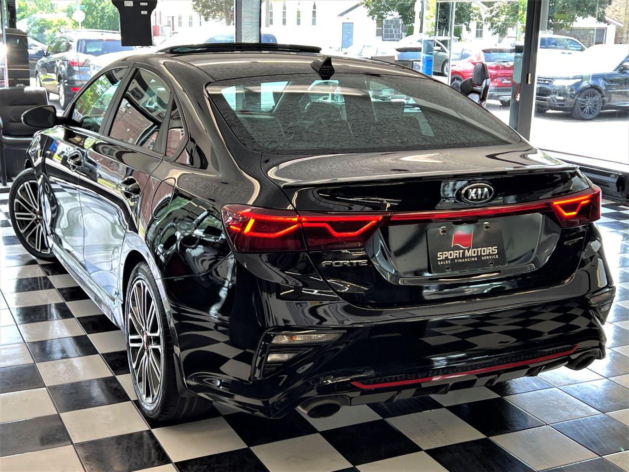 2021 Kia Forte GT DCT+Roof+Camera+Apple Play+CLEAN CARFAX Photo76