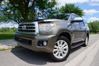 Used 2008 Toyota Sequoia PLATINUM / RARE COMBO / STUNNING SHAPE / LOADED for sale in Etobicoke, ON