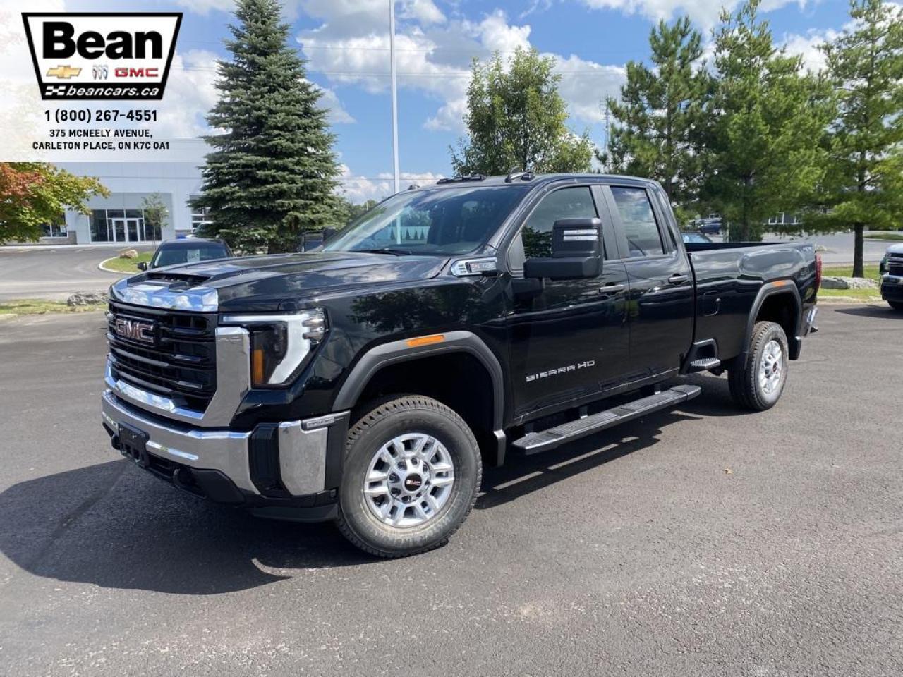 New 2024 GMC Sierra 2500 HD Pro 6.6L V8 DI. VVT ENGINE ALLISON 10-SPD AUTOMATIC TRANS. for sale in Carleton Place, ON