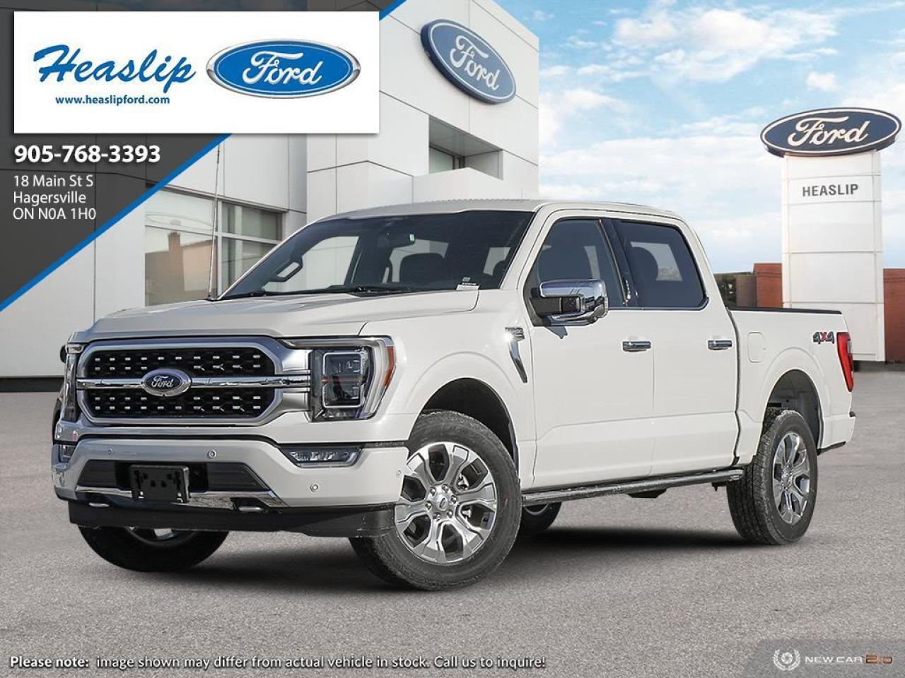 New 2023 Ford F-150 PLATINUM for sale in Hagersville, ON