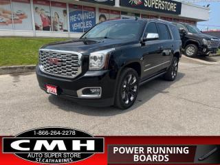 Used 2019 GMC Yukon Denali  NAV ROOF COLD-SEATS PWR-RUNNERS for sale in St. Catharines, ON