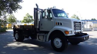 Used 2007 Sterling Acterra L7500 12 Foot Flat Deck Diesel with Air Brakes for sale in Burnaby, BC