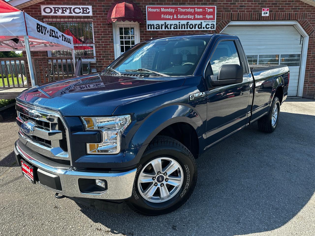 Used 2017 Ford F-150 XLT Reg Cab 4x4 5.0 Bluetooth FM/XM A/C Longbox for sale in Bowmanville, ON