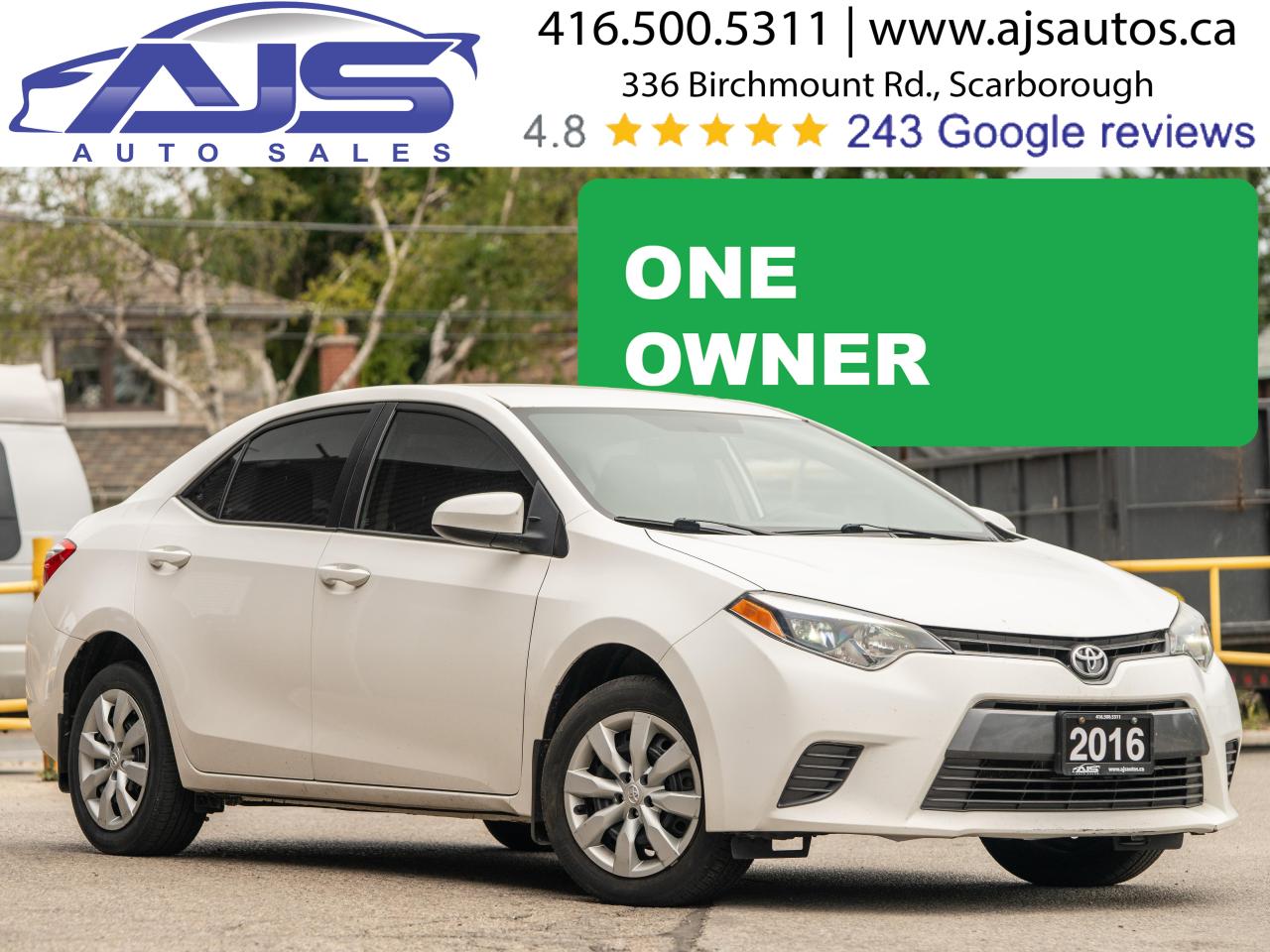 Used 2016 Toyota Corolla LE for sale in Scarborough, ON