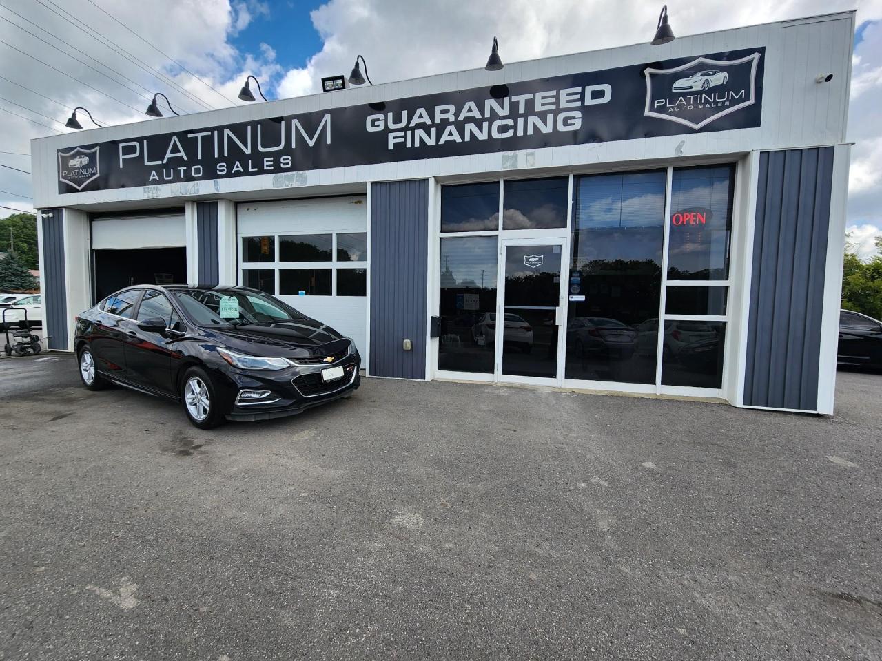 <p>???? Buckle up for an exhilarating ride in the 2018 Chevrolet Cruze LT with a twist of classic driving pleasure! Get ready to experience the thrill of manual transmission, where you, the driver, take full control of the road.</p>

<p>Under the hood, this beauty boasts a peppy 1.4-liter turbocharged engine, delivering both power and efficiency with a wink at the gas pump. Whether youre zooming through city streets or cruising on the open highway, the Cruze LTs smooth handling and responsive steering make every turn a dance with destiny.</p>

<p>Step inside, and youll be treated to a cabin that blends modern tech with comfort. The Chevrolet MyLink infotainment system takes center stage, allowing you to rock out to your favorite tunes or navigate effortlessly with just a touch of your finger. Speaking of fingers, the manual transmission provides a tactile driving experience thats hard to beat, making you feel like a symphony conductor on a daring, asphalt-bound orchestra!</p>

<p>Disclaimer: Due to the creative nature of this write-up, some statements may exaggerate certain aspects of the car for entertainment purposes. For accurate and detailed information, we recommend reaching out to our expert sales team or referring to the official car specifications. Happy driving! ????</p>

<p> Inquire for details @ 613-561-4857 (Call or Text) or Drop by the office @ 2212 Princess St, Kingston, Ontario - Platinum Auto Sales, Proudly Serving Kingston at our New Convenient Location to help serve you better!<br />
 Are you making payments for a vehicle you no longer want or need? We can get you out of that car and into a car you love.<br />
 Have you been to other dealerships and declined for a vehicle? We finance ALL credit situations and income types: Full time, Part time, Pension, Old Age Security, ODSP, Ontario Works, Child Tax and even Cash Income. Good credit, bad credit, no credit? Bankruptcy or Consumer Proposal? Your approved!<br />
 Top Tier Extended Warranty & Gap Insurance Protection Packages! Come see the Platinum team and let us take the stress out of buying your next car.<br />
 Platinum Auto Sales Kingston - Call or Txt 613-561-4857 Come into the office at 2212 Princess St, Kingston The Home of Guaranteed Financing **(O.A.C. and/or down payment may be required).<br />
$699 Certification Fee Includes 30 Day Guarantee, inquire for details.<br />
Below is a generic, mandatory disclosure, only applicable if you opt to purchase as is, When purchasing certified, ignore the following below as we ensure these are quality vehicles which we stand behind.<br />
 If Exercising **OPTION TO BUY VEHICLE AS lS** Option , ( if not Considering as is purchase & prefer to purchase certified, please ignore the following as we have a very thorough certification process & also stand behind our vehicles when certified. )if you opt to Purchase as is, without certification or safety, Please Consider the following,<br />
 This vehicle is being offered to be sold as is, unfit, not e-tested and is not represented as being in road worthy condition, mechanically sound or maintained at any guaranteed level of quality (reminder, This disclosure is only if you opt to purchase as is, ignore all this if you opt to purchase certified). The vehicle may not be fit for use as a means of transportation and may require substantial repairs at the purchasers expense. It may not be possible to register the vehicle to be driven in its current condition. ~ ~ ~ Safety is an additional $699.00 if you would like to purchase it certified. ~ ~ ~<br />
Please contact a sales representative to ensure options are exactly as stated. It is rare but sometimes the vin decoder makes errors<br />
$699 Certification fee includes 30 day guarantee, inquire for details.</p>