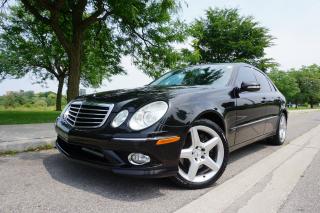 Used 2009 Mercedes-Benz E-Class AMG STYLING/ STUNNING CAR/ NO ACCIDENTS/ CERTIFIED for sale in Etobicoke, ON