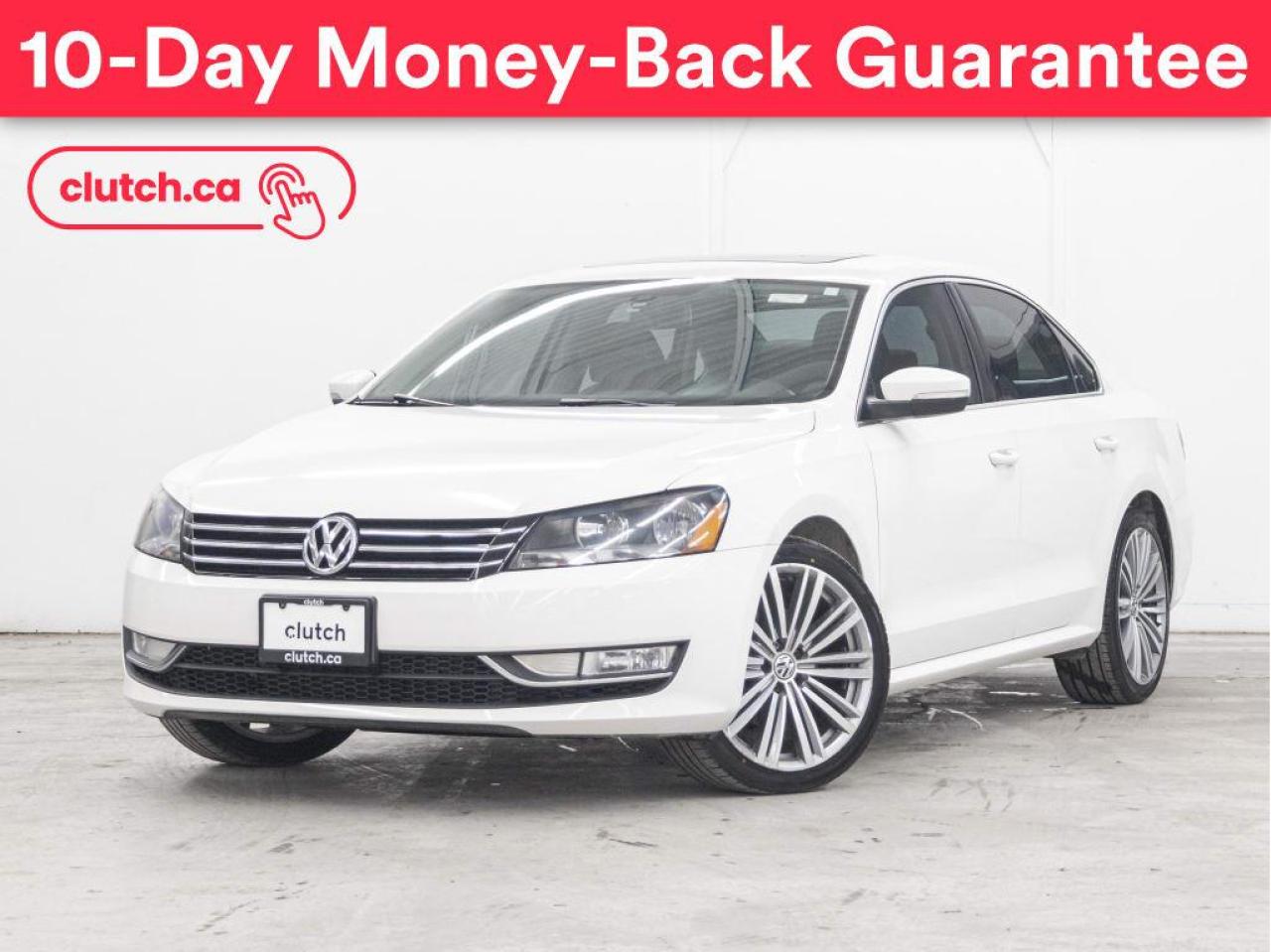 Used 2015 Volkswagen Passat Comfortline w/ Bluetooth, Backup Cam, Cruise Control, A/C for sale in Toronto, ON