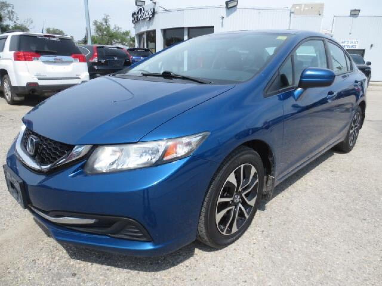 Used 2015 Honda Civic Sedan 4dr Man EX - Sunroof/Heated Seats/Camera/Bluetooth for sale in Winnipeg, MB