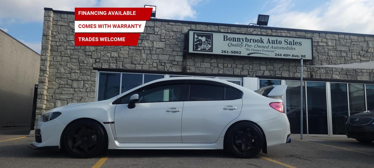 Used 2015 Subaru WRX 4dr AWD Sdn 6 Speed Man/Bluetooth/Heated Seats for sale in Calgary, AB