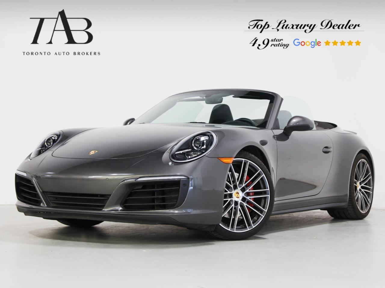 Used 2017 Porsche 911 CARRERA 4S | CABRIOLET | PREMIUM PKG | 20 IN WHEEL for sale in Vaughan, ON