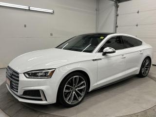 PROGRESSIV AWD W/ 364HP 3.0L TURBO, DRIVER ASSISTANCE PKG INCL. AUDI PRE SENSE, SIDE ASSIST, REAR CROSS TRAFFIC ALERT, BACKUP/360 CAMERAS W/ FRONT & REAR PARK SENSORS, MASSAGE SEATS AND SUNROOF!! Navigation, 19-in alloys, paddle shifters, Audi drive select (Comfort, Auto, Dynamic, Individual), three-zone climate control, full power group incl. power seats w/ driver memory, power liftgate, garage door opener, auto headlights, cruise control and Sirius XM!