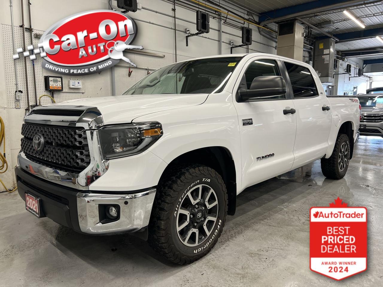 Used 2021 Toyota Tundra TRD OFF ROAD V8| CREW| SUNROOF| HTD SEATS| TONNEAU for sale in Ottawa, ON