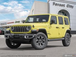 New 2024 Jeep Wrangler Sahara - Heated Seats -  Remote Start for sale in London, ON