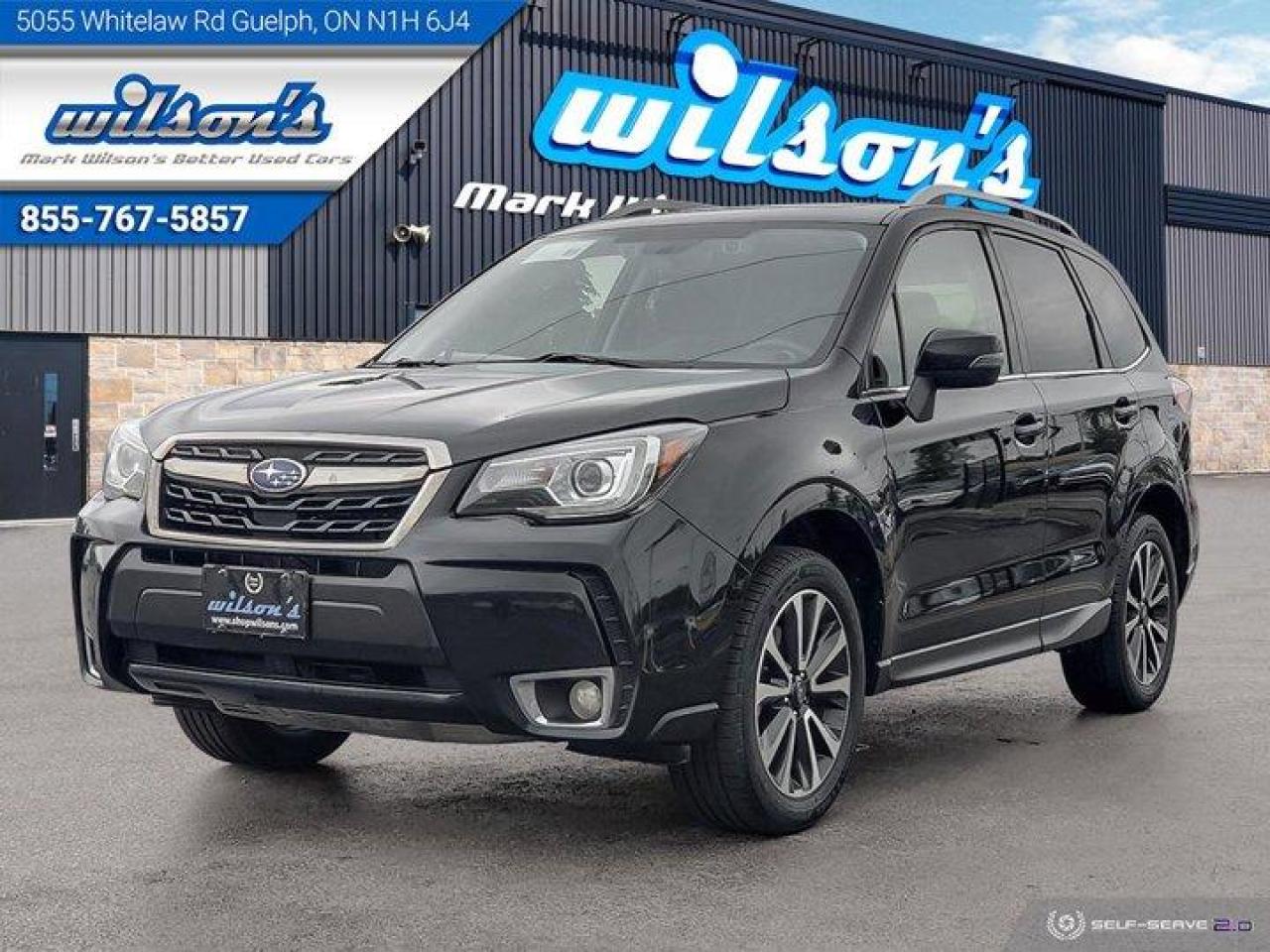 Used 2017 Subaru Forester XT Limited w/Tech Pkg AWD Leather, Sunroof, Navigation, Camera, Bluetooth, Heated Seats & More! for sale in Guelph, ON
