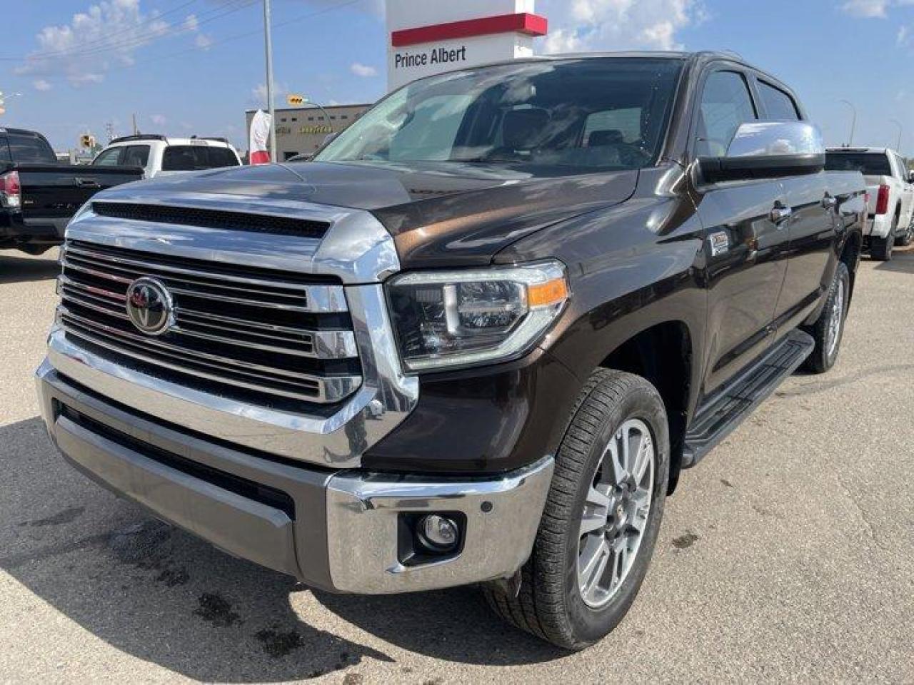 Used 2021 Toyota Tundra PLATINUM 1794 for sale in Prince Albert, SK