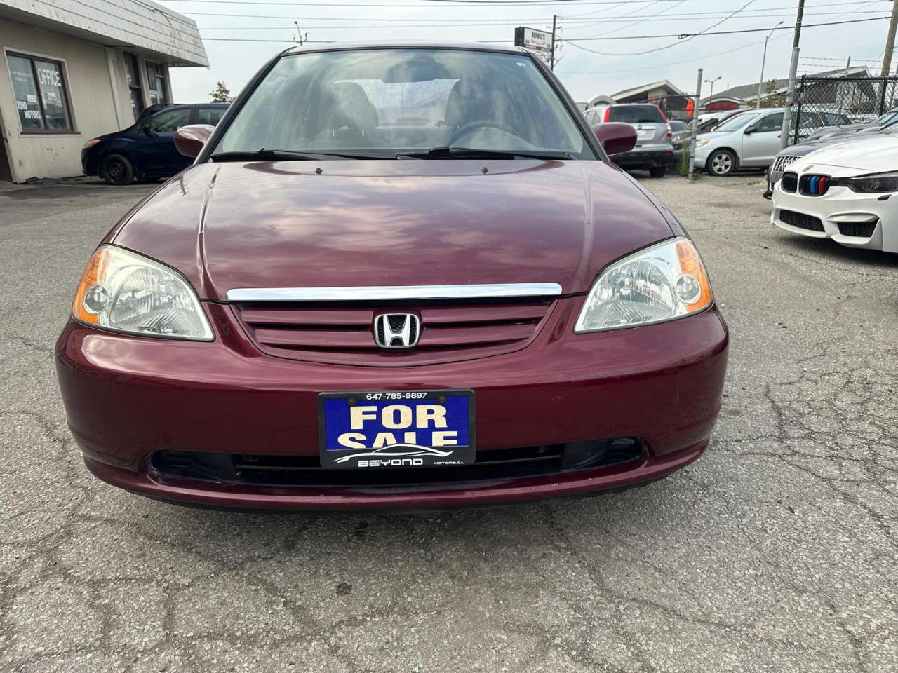 Used 2003 Honda Civic LX certified with 3 years warranty included for sale in Woodbridge, ON