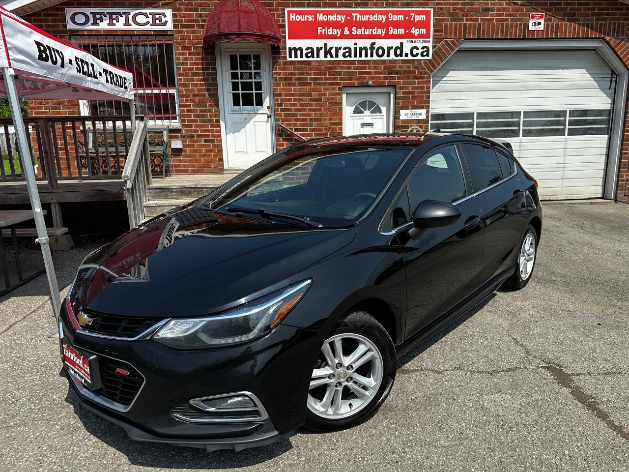 2017 Chevrolet Cruze LT 6Speed HTD CLTH FM/XM AAuto CarPlay RearCam BTA