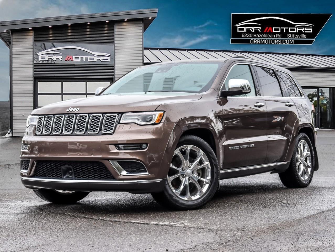 Used 2019 Jeep Grand Cherokee Summit 4X4 | HEMI | NAV | SIGNATURE LEATHER | HEATED/VENTILATED SEAT for sale in Stittsville, ON