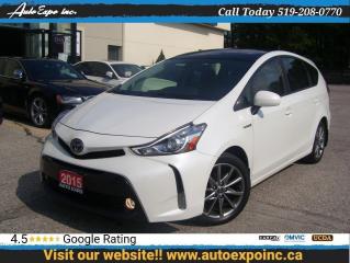 2015 Toyota Prius v Auto,Sunroof,Lather,GPS,Certified,Bluetooth,,, - Photo #1