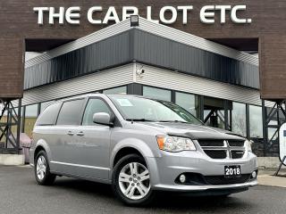 Used 2018 Dodge Grand Caravan Crew SIRIUS XM, BACK UP CAM, CRUISE CONTROL, HEATED LEATHER SEATS, ECO MODE, 3RD ROW!! for sale in Sudbury, ON