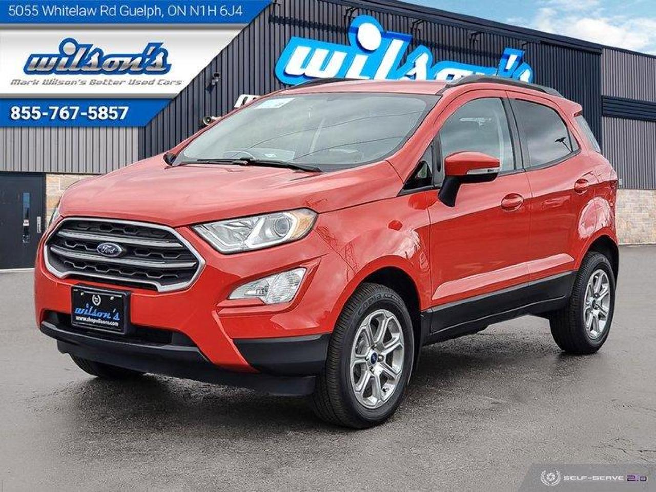 Used 2020 Ford EcoSport SE 4WD, Sunroof, Camera, Park Sensors, Heated Seats, Power Seat, and More! for sale in Guelph, ON